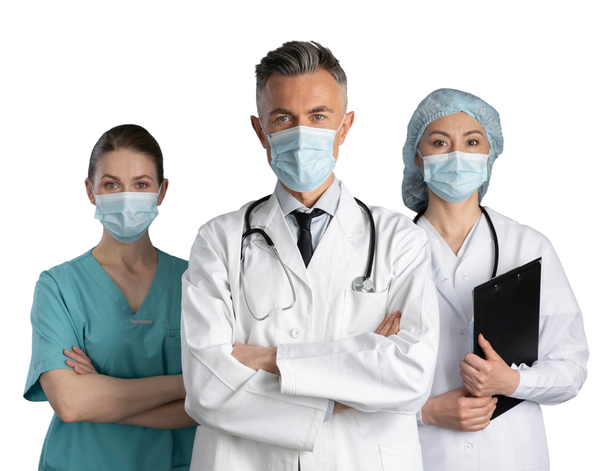 Equipe de profissionais da saúde
